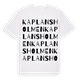Kaplansholmen ordlek t-shirt