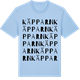 Blue Soul t-shirt med Käpparn ordlek t-shirt