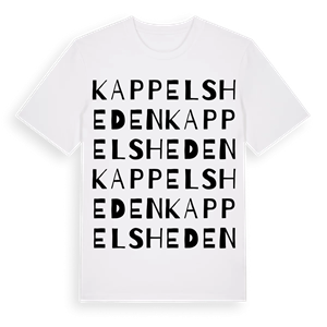 Kappelsheden ordlek t-shirt – ekologisk bomull t-shirt från PinShirt