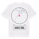 White t-shirt med Karis äng t-shirt