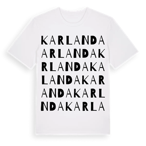 Karlanda ordlek t-shirt – ekologisk bomull t-shirt från PinShirt