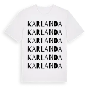 Karlanda ordlek t-shirt – ekologisk bomull t-shirt från Pinshirt