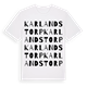 Karlandstorp ordlek t-shirt