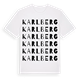Karlberg ordlek t-shirt