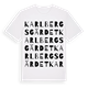 Karlbergsgärdet ordlek t-shirt