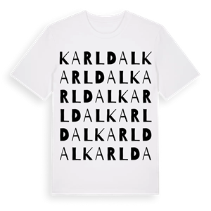 Karldal ordlek t-shirt – ekologisk bomull t-shirt från PinShirt