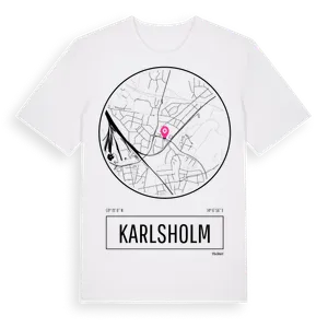 Karlsholm t-shirt – ekologisk bomull t-shirt från Pinshirt