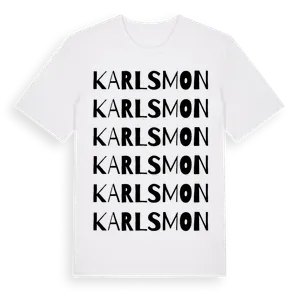 Karlsmon ordlek t-shirt – ekologisk bomull t-shirt från Pinshirt