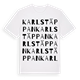 Karlstäppan ordlek t-shirt