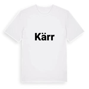 Kärr fetstil t-shirt – ekologisk bomull t-shirt från PinShirt