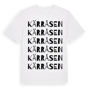 Kärråsen ordlek t-shirt – ekologisk bomull t-shirt från Pinshirt