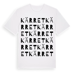Kärret ordlek t-shirt – ekologisk bomull t-shirt från PinShirt