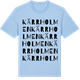 Blue Soul t-shirt med Kärrholmen ordlek t-shirt