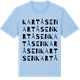 Blue Soul t-shirt med Kartåsen ordlek t-shirt