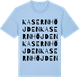 Blue Soul t-shirt med Kasernhöjden ordlek t-shirt