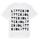 White t-shirt med Kätterud ordlek t-shirt