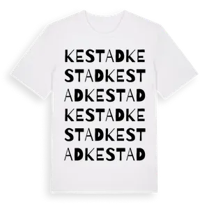 Kestad ordlek t-shirt – ekologisk bomull t-shirt från Pinshirt