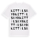 Kettilsbyn ordlek t-shirt