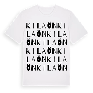 Kilaön ordlek t-shirt – ekologisk bomull t-shirt från PinShirt