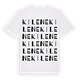 Kilene ordlek t-shirt