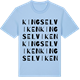 Blue Soul t-shirt med Kingselviken ordlek t-shirt