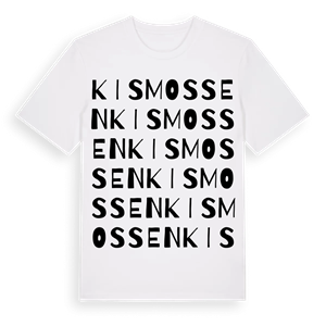 Kismossen ordlek t-shirt – ekologisk bomull t-shirt från Pinshirt