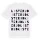 Kisterud ordlek t-shirt
