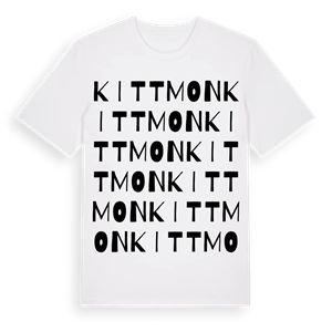 Kittmon ordlek t-shirt – ekologisk bomull t-shirt från PinShirt