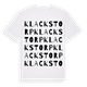 Klackstorp ordlek t-shirt