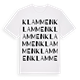 Klammen ordlek t-shirt