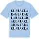 Blue Soul t-shirt med Klara ordlek t-shirt