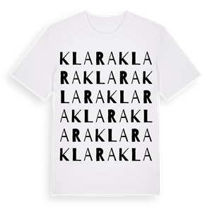 Klara ordlek t-shirt – ekologisk bomull t-shirt från PinShirt