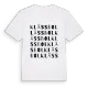Klässbol ordlek t-shirt
