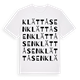 Klättåsen ordlek t-shirt