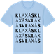 Blue Soul t-shirt med Klaxås ordlek t-shirt
