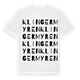 Klingermyren ordlek t-shirt
