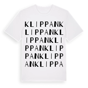 Klippan ordlek t-shirt – ekologisk bomull t-shirt från PinShirt