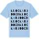 Blue Soul t-shirt med Klockarudden ordlek t-shirt