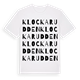 Klockarudden ordlek t-shirt