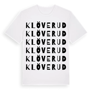 Klöverud ordlek t-shirt – ekologisk bomull t-shirt från PinShirt