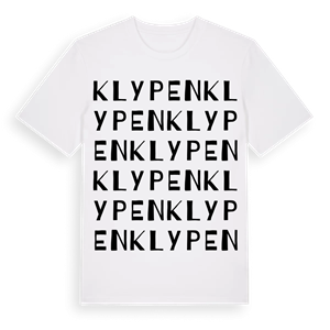 Klypen ordlek t-shirt – ekologisk bomull t-shirt från PinShirt