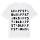 Knappstad ordlek t-shirt