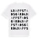 Knappstads Gård ordlek t-shirt