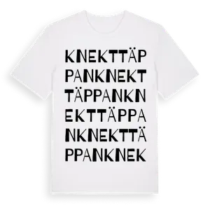 Knekttäppan ordlek t-shirt – ekologisk bomull t-shirt från Pinshirt