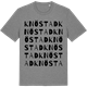 Mid Heather Gray t-shirt med Knöstad ordlek t-shirt