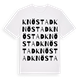 Knöstad ordlek t-shirt