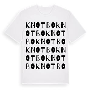 Knotbo ordlek t-shirt – ekologisk bomull t-shirt från Pinshirt