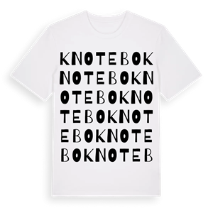 Knotebo ordlek t-shirt – ekologisk bomull t-shirt från PinShirt