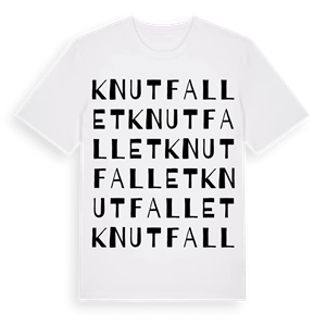 Knutfallet ordlek t-shirt – ekologisk bomull t-shirt från PinShirt