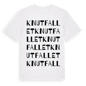 Knutfallet ordlek t-shirt – ekologisk bomull t-shirt från Pinshirt